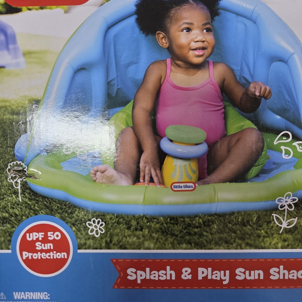 Brand new Little Tikes Splash & Play Sun Shade Pool.